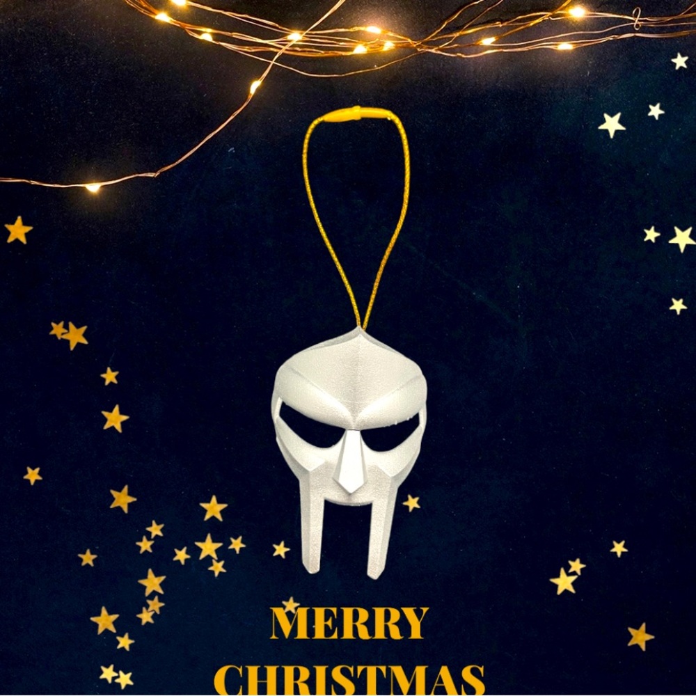 MF DOOM Mask Christmas Tree‎ Ornament